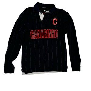 Nike Brazil Canarinho Selecao Long Sleeve Rugby Shirt Size M